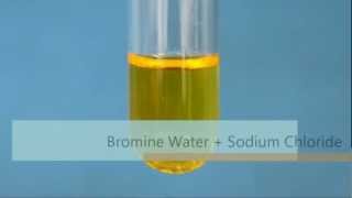 Bromine Water  Sodium Chloride [upl. by Yrovi]