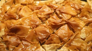 Easy Baklava with walnuts step by step Juicy and crunchy [upl. by Adav]