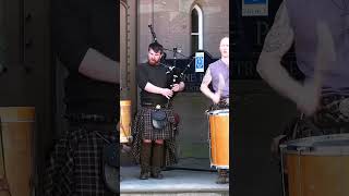 TuBardh with Clanadonia getting into his rhythm playing Ya Bassa at Scone Palace Scotland shorts [upl. by Fitts]