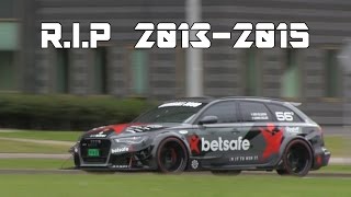 Memoires of the 1000HP Audi RS6 DTM  RIP 20132015 [upl. by Ettennaej880]