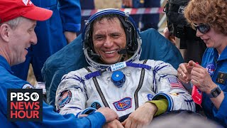 Astronaut who spent a year in space discusses readjusting to life back on Earth [upl. by Kordula]