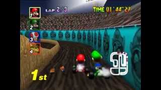 Mario Kart 64 WalkthroughGameplay Nintendo64 HD1080p [upl. by Nagn]