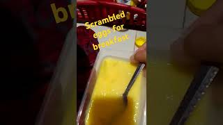 Scrambled eggs for breakfast scrambled egg [upl. by Peta306]