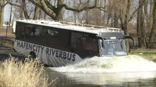 Erste Fahrt mit dem Hafencity Riverbus [upl. by Meece]