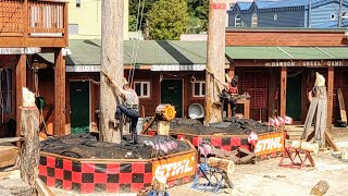 This Ketchikan Lumberjack Show Was a Lot of Fun [upl. by Aisats142]