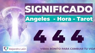 Explora el fascinante significado del número 444 444 Numerología  Ángeles y el Emperador Tarot [upl. by Urbas]