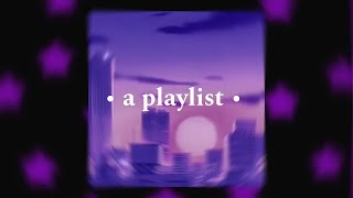 🌆★ chilling vibing etc ★ a playlist ★🌆 [upl. by Ordep]