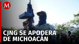 El miedo gobierna en Coahuayana Michoacán tras presencia del CJNG [upl. by Enaed229]