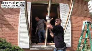 Casement Window Installation  Morton IL  Renewal by Andersen [upl. by Kcolttam16]