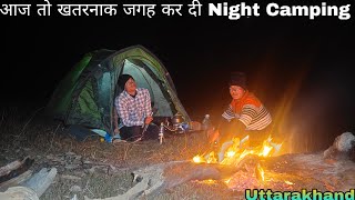 Overnight Camping In Horror Cold Forest Of Uttarakhand  Camping In Unknown Scary Forest [upl. by Malarkey]