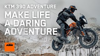 ADD SOME ADRENALIN TO YOUR DAILY ADVENTURES  KTM 390 ADVENTURE  KTM [upl. by Gnouhk]