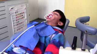 Dental visit Teeth cleaning in School Dental Clinic Part 6 Teeth cleaning [upl. by Ynner]