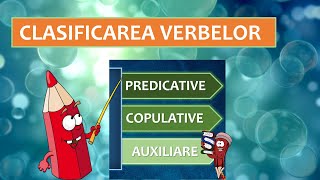 CLASIFICAREA VERBELOR  predicative copulative auxiliare [upl. by Fleta338]