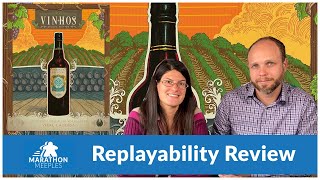 Vinhos Board Game  CORRECT Playthrough amp Replayability Review [upl. by Trainer191]