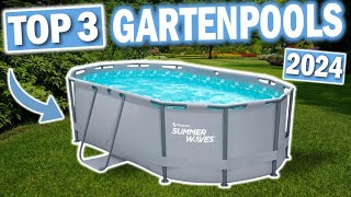 GARTEN POOLS Die 3 Besten Modelle 2024 [upl. by Deelaw]