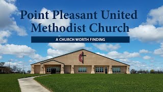 Point Pleasant UMC Worship Service for Sunday August 25  2024 [upl. by Tallula]