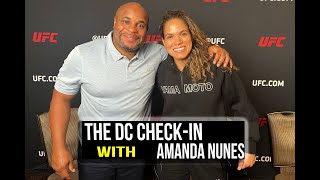 Amanda Nunes Checks In With Daniel Cormier UFC 277 [upl. by Audrie581]