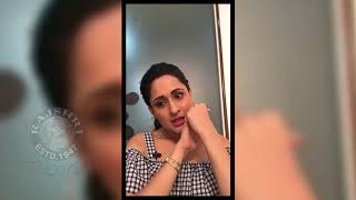 Actress Pragya Jaiswal Promotes Her Movie Achari America Yatra On Facebook [upl. by Oiramed571]