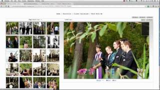 Step 1  Smugmug Wedding Photo Website Tutorial [upl. by Spiro718]