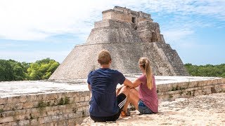 Uxmal Mexiko  unser nächstes Land auf Weltreise  VLOG 271 [upl. by Jacklyn140]