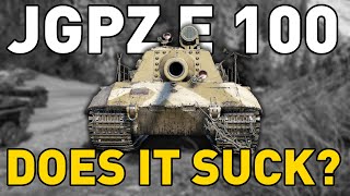 Jagdpanzer E 100  Does it suck in World of Tanks [upl. by Anirbaz804]