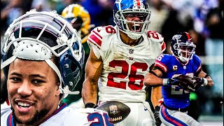 Saquon Barkley HIGHLIGHTS  Welcome to the City of Brotherly Love [upl. by Zertnom55]