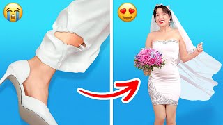 BEST WEDDING DAY HACKS FOR SMART BRIDES AND GROOMS [upl. by Sherurd]