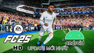 FIFA 16 MOD FC 25 Android Offline Best Graphics APK DataOBB Full Transfer amp kits 202425 [upl. by Buckels]