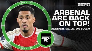 ARSENAL BACK ON TOP 📈 Manchester City looking LESS AND LESS LIKELY for EPL title 👀  ESPN FC [upl. by Annai]