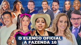 Veja quem serão os participantes de a AFazenda 16 [upl. by Ause]