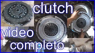 como cambiar el clutch video COMPLETO [upl. by Annol979]