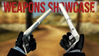 Hitman 2 Silent Assassin  All Weapons Showcase [upl. by Rillis]