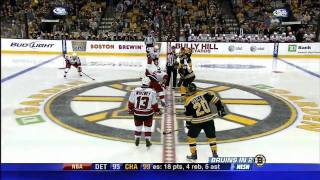 Boston Bruins 3 Shorthanded Goals In 104 HD [upl. by Anipsed]