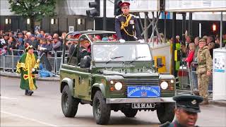 2017 Lord Mayors Show Military Bands [upl. by Swehttam]