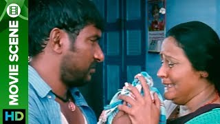 Marriage Proposal over tea  Movie Scene  Mayandi Kudumbathar [upl. by Akimehs]