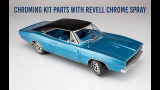 Chroming Kit Parts Revell Chrome Spray To Prime or Not To Primeand Why [upl. by Arutak322]