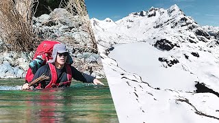 ¿Caminarías 60kms para conocer esta laguna  Laguna Achibueno [upl. by Tekla]