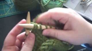 knit in front and back kfb tutorial [upl. by Sparrow]