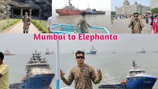 Elephanta caves mumbai  Visit to the Elephanta Island  Must Do in Mumbai  Elephanta vlogs [upl. by Anayi]