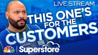 Hours of Aisles Only the Customer Interstitials Livestream  Superstore [upl. by Judon]