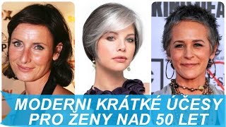 Moderni krátké účesy pro ženy nad 50 let [upl. by Estes]