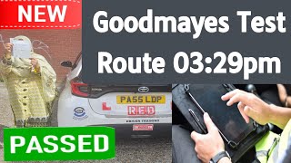 Goodmayes Real 1529 Driving Test Route [upl. by Nivert]