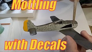 WWII Luftwaffe Mottling NO AIRBRUSH [upl. by Benjamen151]