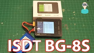 ISDT BG8S Smart Battery Checker [upl. by Aivatnuahs]