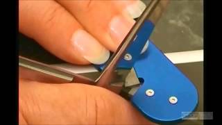 Sharpening Household Scissors with a Blade Tech Classic [upl. by Senior]