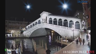 Venezia Ponte di Rialto live webcam ECCO COSA SUCCEDE [upl. by Giltzow190]