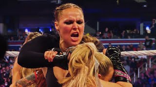 RONDA ROUSEY ROYAL RUMBLE RETURN UPCLOSE [upl. by Elsworth]