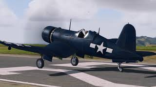 Milviz FG1D Corsair Review P3DV4 [upl. by Schlenger]