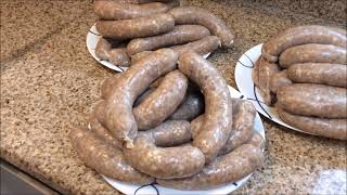 DOMOWA KIELBASA How To Stuff Homemade Sausage 1 [upl. by Cammi]