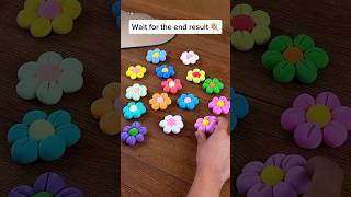 DIY Flower Clay Art for Cloud Shaped Mirror🍭🦚 [upl. by Derwood634]